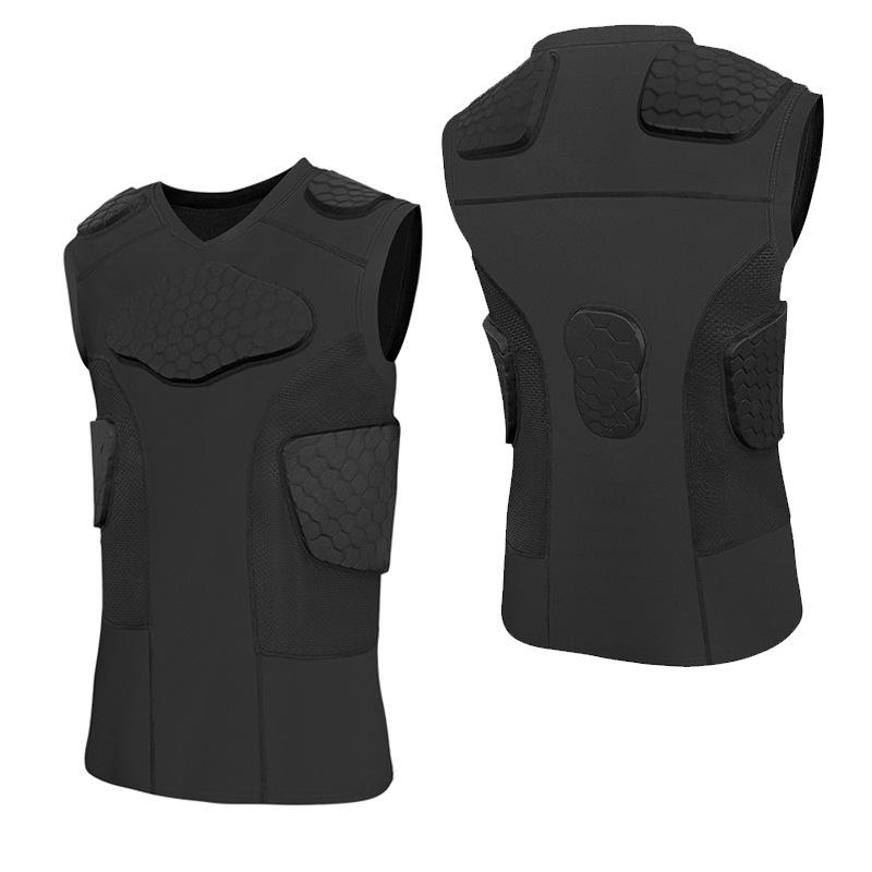 Anti-Collision Rugby Armor: Shoulder & Waist Protection Sports Gear for Football & Basketball