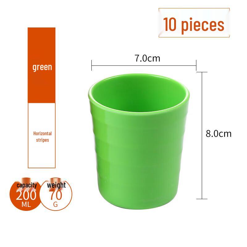 

Commercial Melamine Anti-fall Water Cup