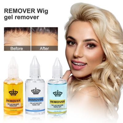 Tape In Extension Remover Snabbverkande hårförlängningsborttagare Peruklim Tejp i hårförlängningar Adhesive Remover Peruktejp Dubbelsidig 30ml