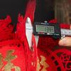 with Tassel Flocking Cloth Red Lanterns Hangable Chinese New Year Lantern  Spring Festival
