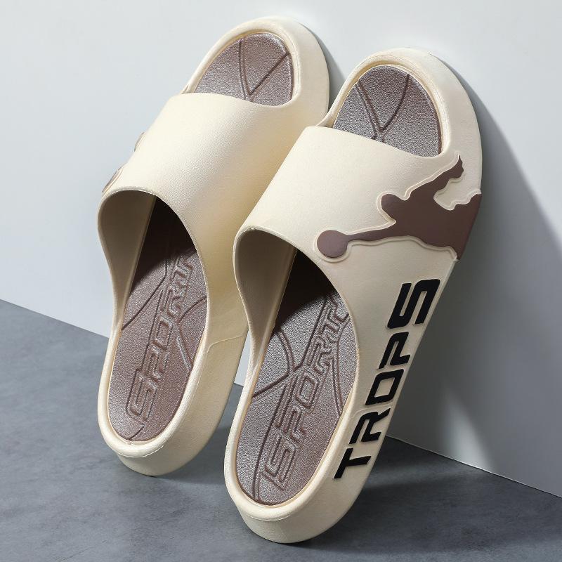 Fashion Men's Slippers New Summer Sports Slippers Outdoor Non-Slip Couples Home Bathroom Sandals and Slippers Ciabatte Uomo Flip Flop 45