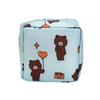 Waterproof Sanitary Pad Storage Bag Cartoon Pattern Sanitary Napkin Bag  Women Girls