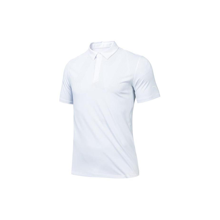 Anta Variety Training Collection Polo Shirt Men s Pure White 152427106-1 3XL