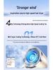 X688 High-Speed USB Rechargeable Mini Turbine Handheld Fan – Long Battery Life & Portable for Outdoor Use.