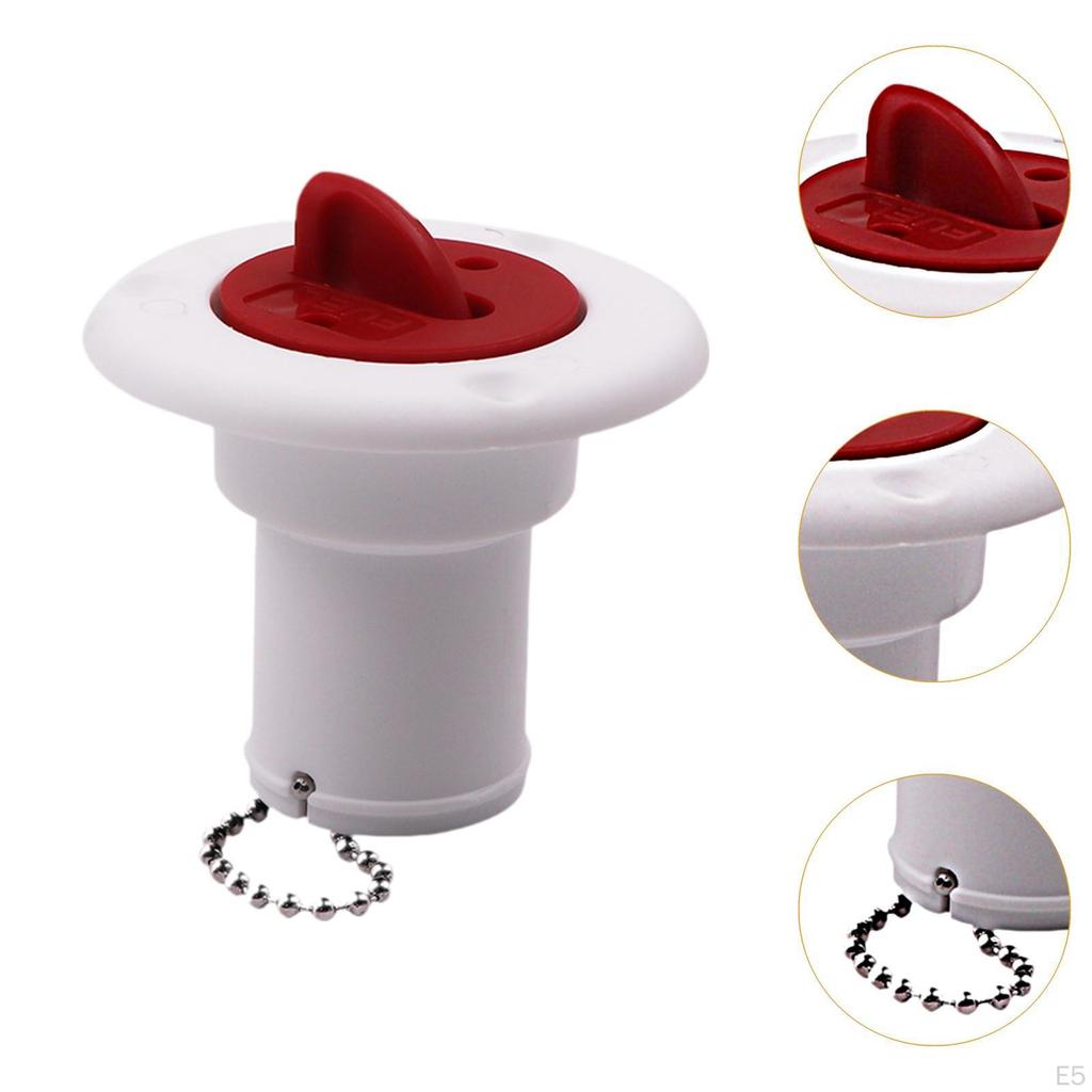 Boat Deck Fill Port RV Water Inlet Easy Installation Filling Replacement Fittings