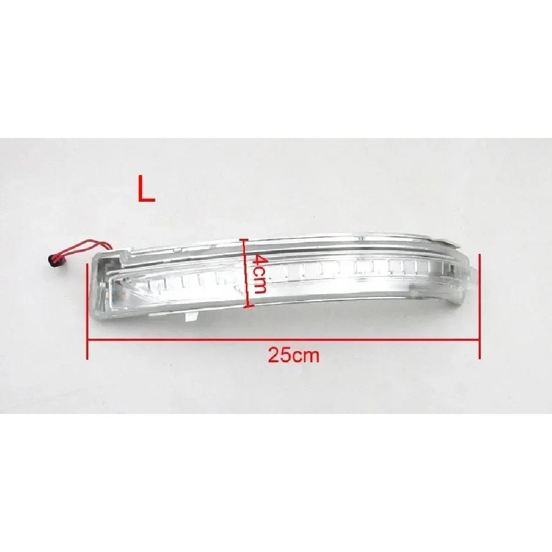 

For Nissan X-Trail / Qashqai 2014 - Replacement Rearview Side Mirror Turn Signal Light Outer Wing Mirrors Lamp Shell 1PCS left side