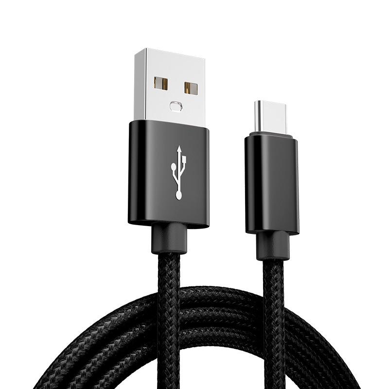 Nylongeflochtenes SuperCharge 1M USB-C auf USB-C Kabel mit 3M Verlängerung, Kompatibel mit Huawei und Apple Geräten
