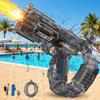 Anello Energetico per Adulti Pistola ad Acqua Elettrica LED Emettitore Automatico Continuo Potente Pistola ad Acqua a Spruzzo Giocattolo Estivo per Piscina Regali per Bambini