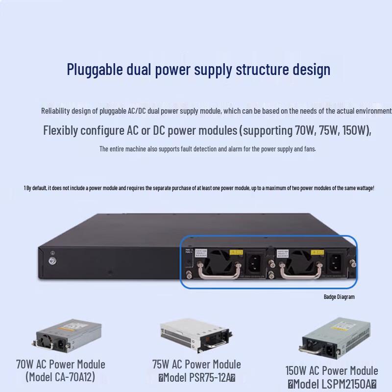 H3C S5560S-28S-EI 24-Port Gigabit Layer 3 Managed Core Switch