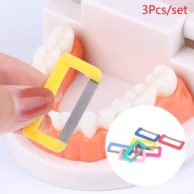 3X dental ortodontisk interproksimal emalje polering tannemalje redusert oral