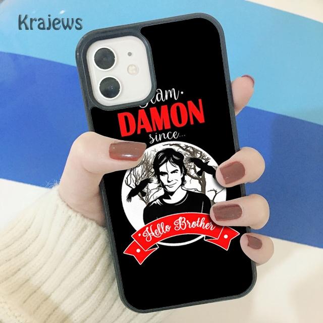 A little bit of Damon Vampire Diaries Phone Case Cover For iPhone 17 Air 16 15 14 plus 11 12 13 pro max coque Fundas