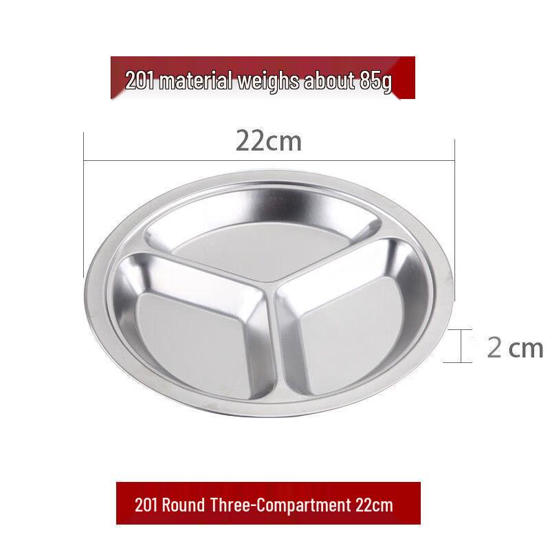 777 Stainless Steel Compartment Plates