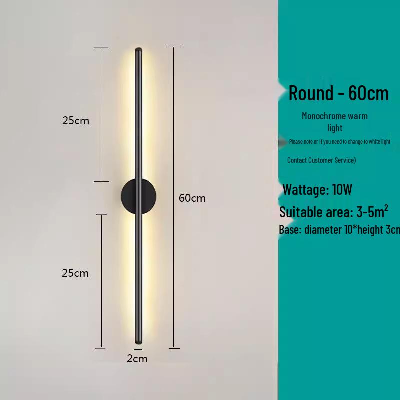 

Современный минималистичный настенный светильник для гостиной и фона для ТВ Warm Light