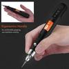 DIY Kit 30000RPM Handheld USB Electric Grinder Bit Engraving Pen Polisher with 161 Pieces/105 Pieces Rotary Accessories