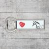 Irish Sport – Bottle opener with a horse, personalized fridge magnet bottle opener | Art-Dog