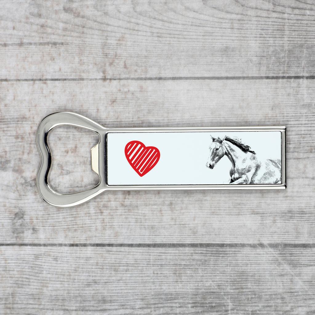 Irish Sport – Bottle opener with a horse, personalized fridge magnet bottle opener | Art-Dog