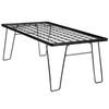 Camping Lightweight Table with Table Board & Bag Portable Cooking Net Table Campfire Grill Table for Outdoor Barbecue