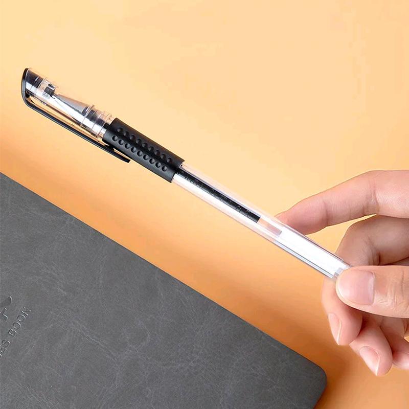 6/12 sztuk biurowy długopis żelowy szkolne pióro gładkie pisanie Test Roller znak długopis żelowy moda szkolne materiały biurowe praktyczne piśmienne pióro do podpisywania