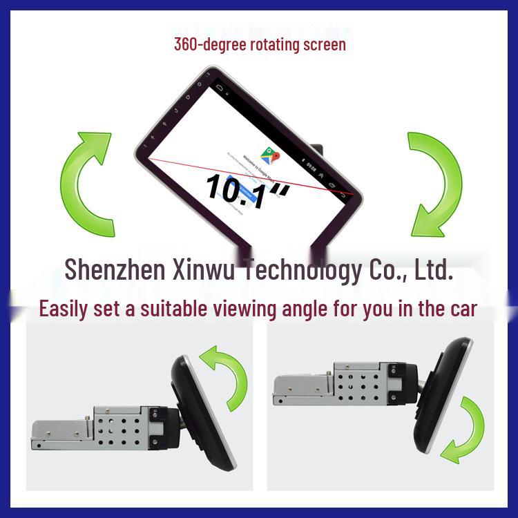 09-14 Ford Focus 360-Degree Rotating Navigation Screen