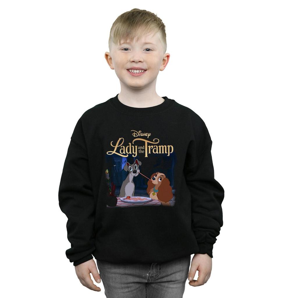 Disney Boys Lady And The Tramp Homage Sweatshirt