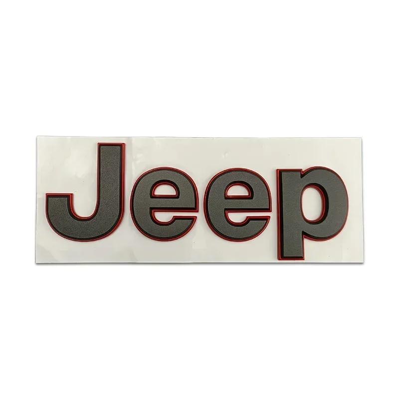 Für Jeep ABS Auto Frontemblem Kofferraum für JEEP Grand Cherokee Commander Renegade Liberty Compass Patriot Wrangler Tj Jk Decora