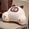 Ergonomic Chair Seat Backrest Cushion Thickened Throw Pillow Cat Shape Waist Pillow  Sofa