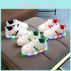 Adorable Toddler Luminous Sneakers With Unique Striped Design And Vibrant Led Light Up Feature