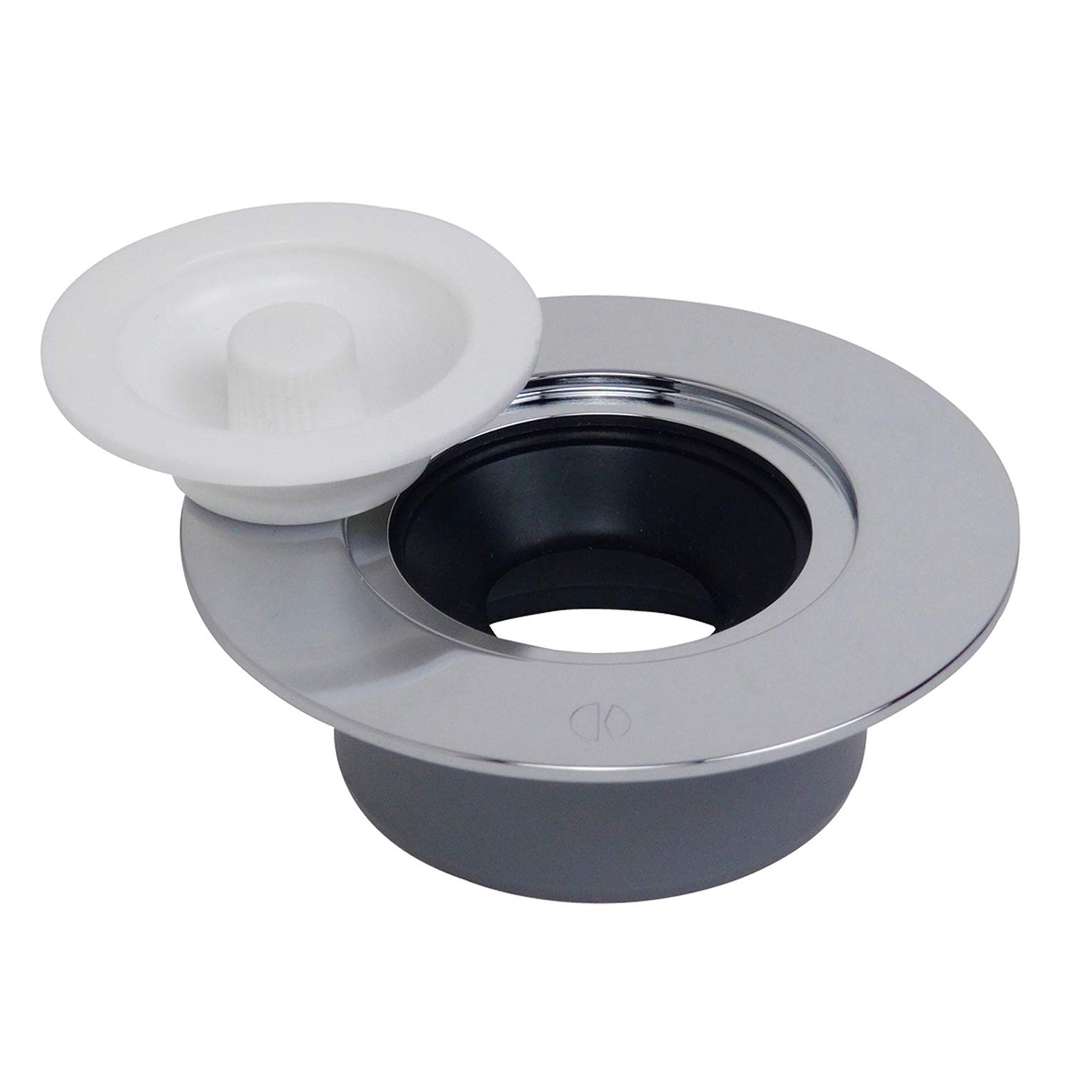 

GAONA Laundry Drain with Rubber Holder, GA-LF024, Silver, 8.5cm W x 8.5cm D x 3.5cm H (Made in Japan)