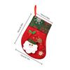 Retro Christmas Socks Gift Bag Christmas Candy Bag Stereo Gift Socks