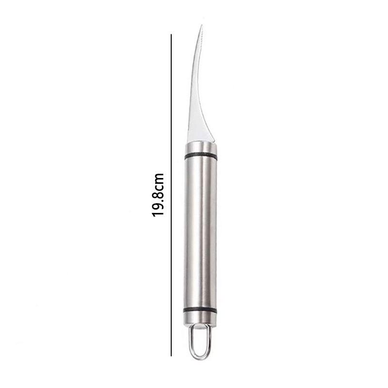 Stainless Steel Shrimp Peeler & Deveiner Knife: Efficient Shelling Kitchen Tool