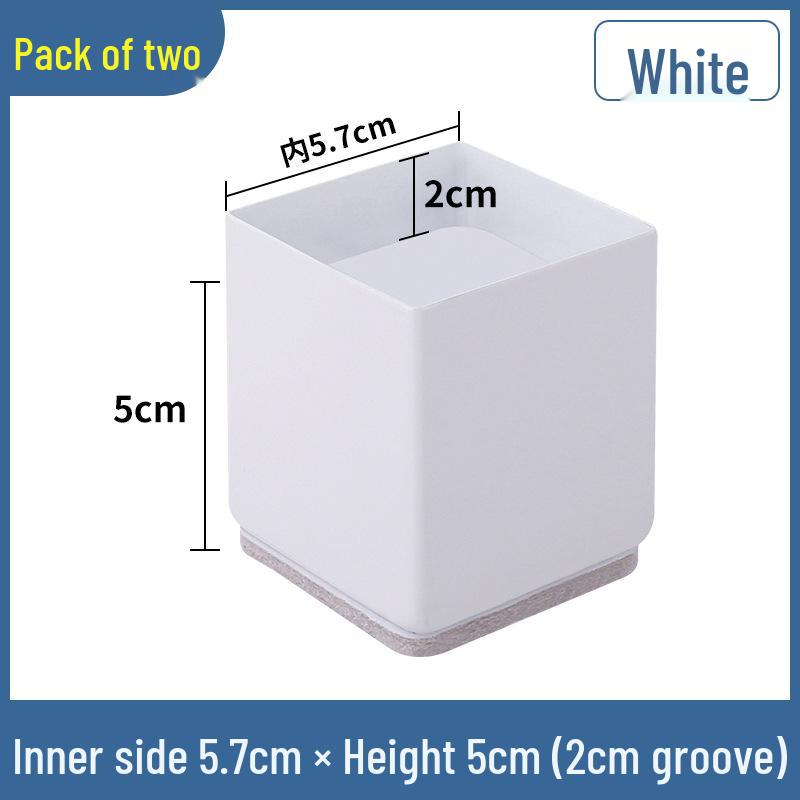 Masa, Dolap, Kanepe, Yatak ve Daha Fazlası İçin Kendinden Yapışkanlı Mobilya Yükseltme Pedleri