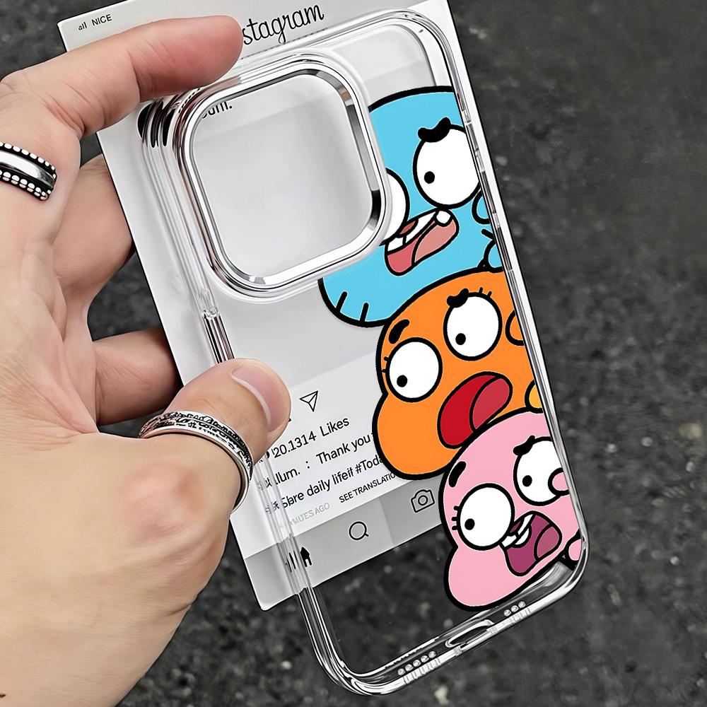 Cartoon Amazing WorldS G-GumballS Phone Case For Samsung Galaxy S25 S24 S23 S22 S21 S20 Note20 FE Ultra Edge Plus 4G 5G Cover