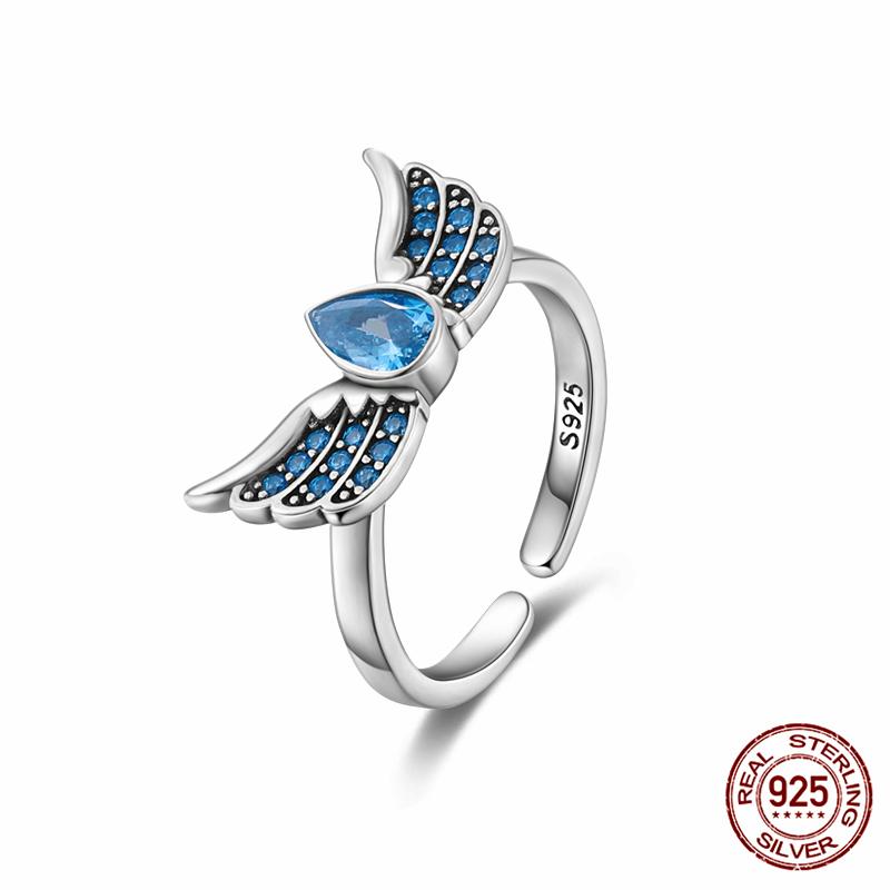 Brand New 100% Genuine 925 Silver Women's Ring Original Heart Crown Rose Gold Crystal Engagement Ring Wedding Anniversary Jewelr