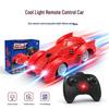 Remote Control Wall-Climbing Drift Car with Lights - Rotating Competition Toy for Kids
