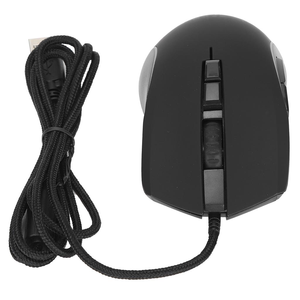 Gaming Mouse Adjustable 7200DPI Ergonomic RGB Lighting Wired Mouse for Gamer Desktop Laptop