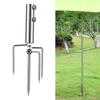 Umbrella Holder Stand Parasol Brackets for Beach Fishing Stainless Umbrella Sand Anchors Umbrella Stand