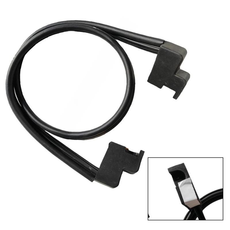 1 Sealing Strip (2 Covers) For Hyundai Santa Fe TMC 2020-2023 Windshield Deflector Seal 86430S1000 86430-S1000 86430 S1000