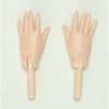 Obitsu Seisakujo Obitsu Doll Female Open Hands of Left and White 27RP-F01W-23 (Pair Right)