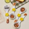 Long-Handled Ceramic Soup and Dessert Spoon Set: Cute, High-Value Spoons for Ice Cream and Coffee.