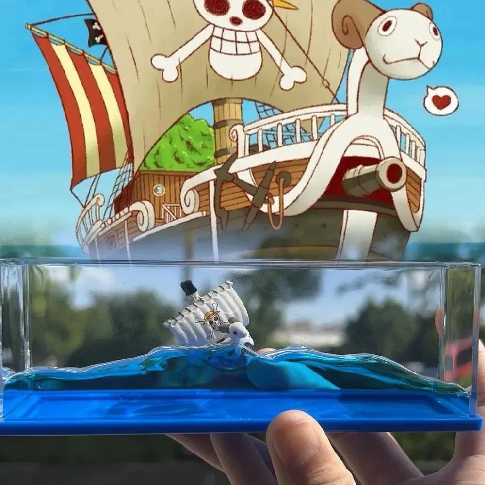 Van Pees, Ship Collector Model, Drifting Bottle, One Piece Drift Bottle, Desktop Decoration, Going Merry / Becoming Fun