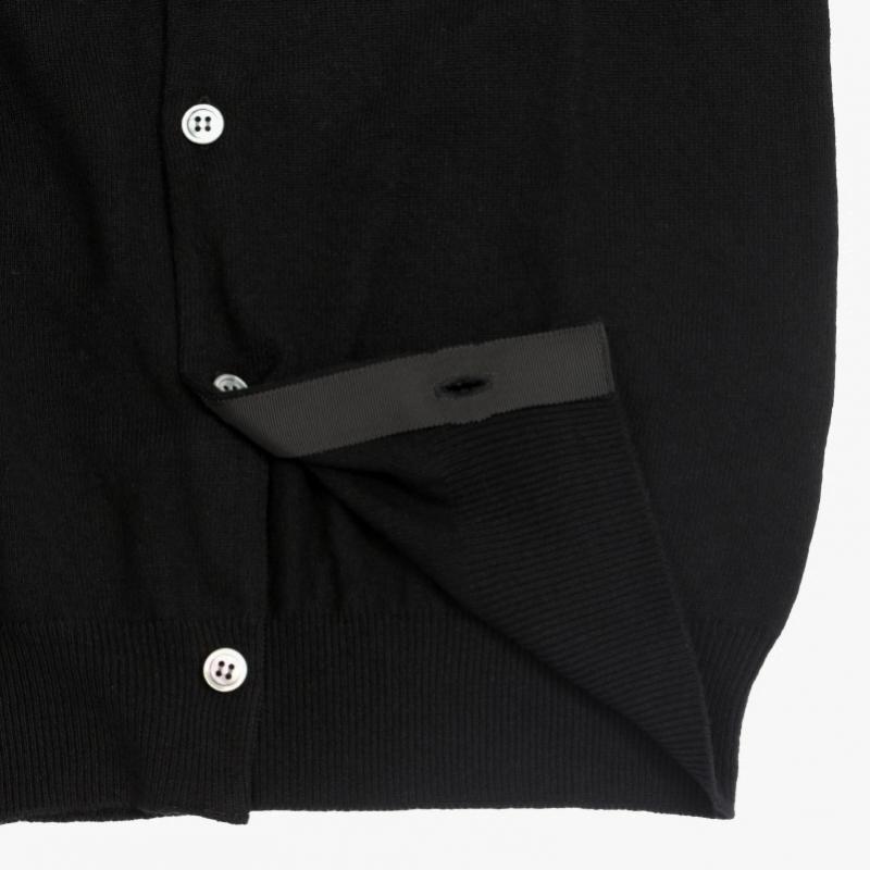 Comme Des Gar Ons Unisex Black Heart Wappen Cardigan Ax N023 051