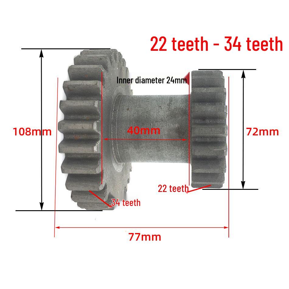 Comprehensive Catalog of Chaff Cutter Machine Parts: Cast Iron Integral Gear, Grass Cutter, Speed Change Gear