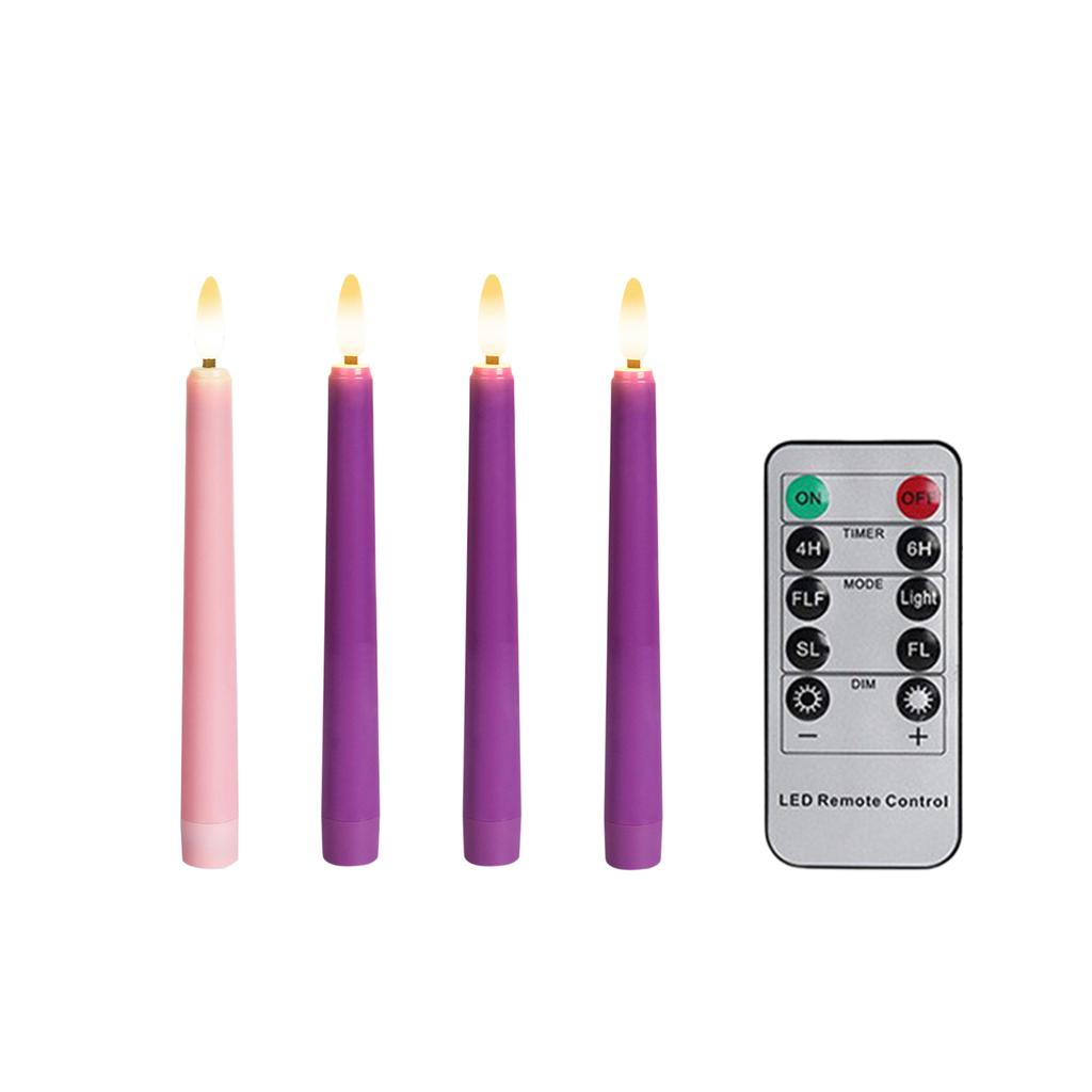 Tears Taper Candles Lights, L Bleeding Candles, Soundvalue Unscented Black Tapered Candlesticks, Drip Candles Set For Halloween Party Gothic