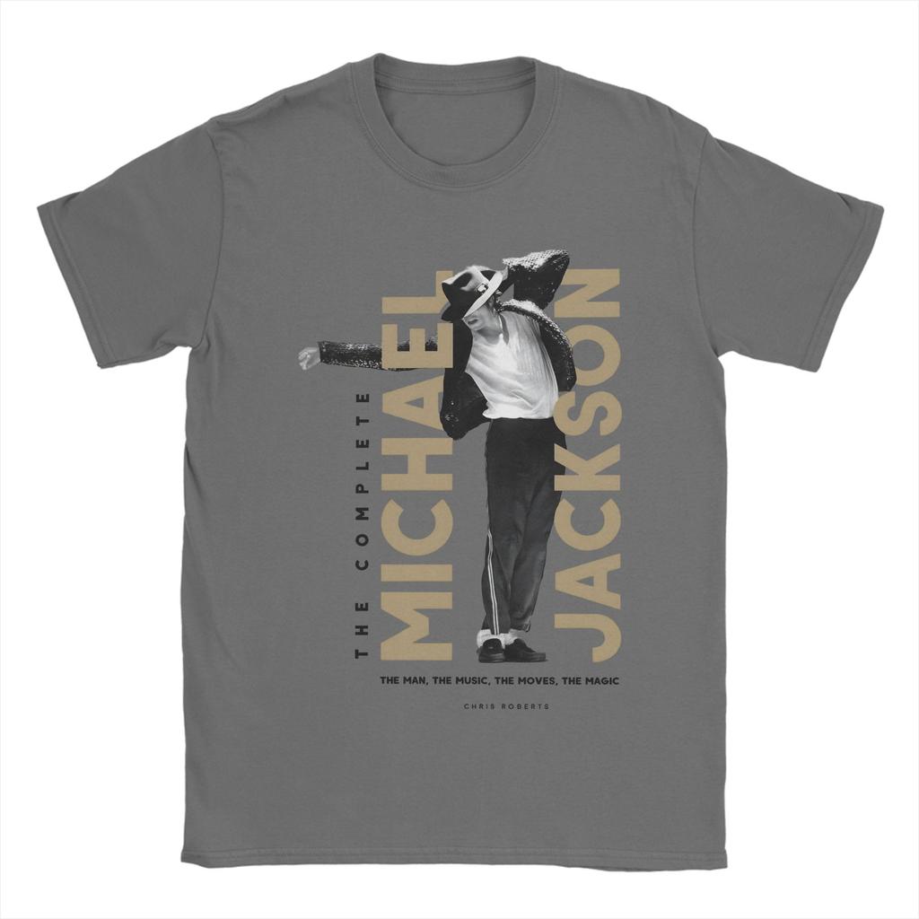 Funny MJ Michael Jackson TShirt Unisex Round Collar Cotton T Shirt Short Sleeve Tees Gift Idea Tops