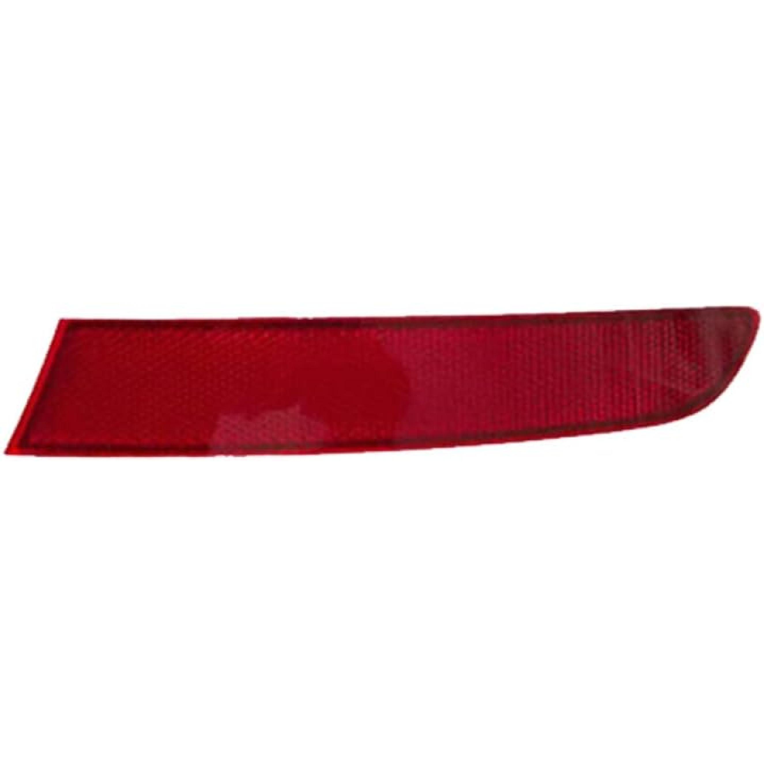 

Red Lens Rear Bumper Reflector, Car Rear Bumper Reflector Compatible with BMW X3 F25 LCI 2015-2017, Right Passenger Side 63257352210(1pcs)