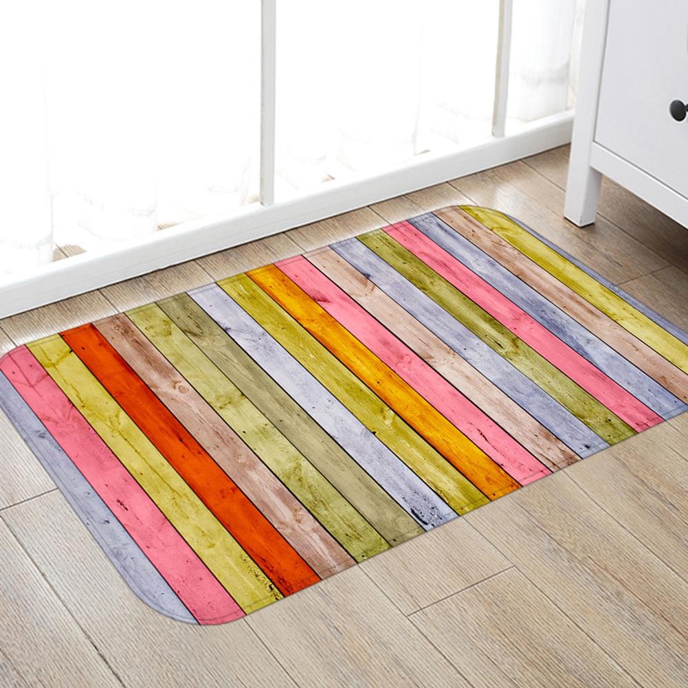 Non Slip Door Mat Water Absorption Rug Carpet Bath Pad Mat Bathroom Bedroom Decor