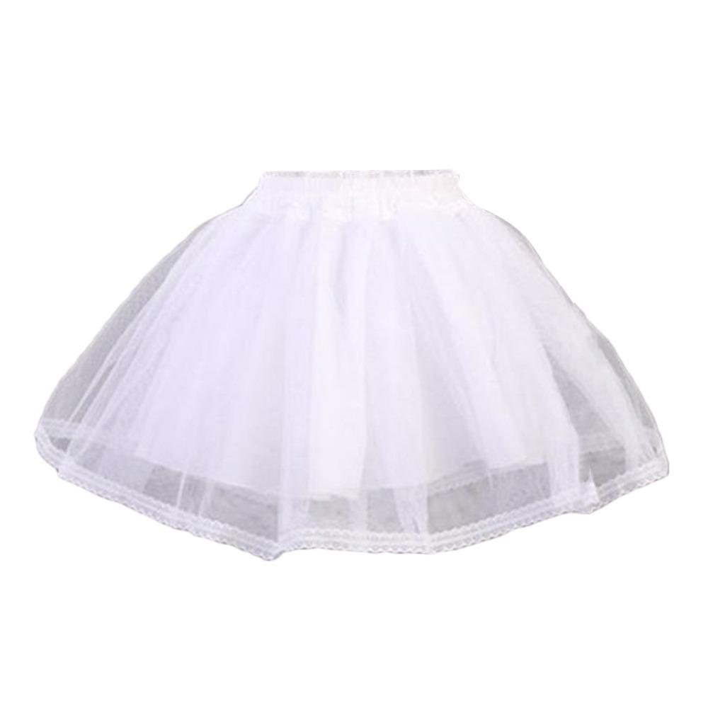 A-line Shape Underskirt Crinoline White Crinoline Skirt Fashion Flower Dress Accessories