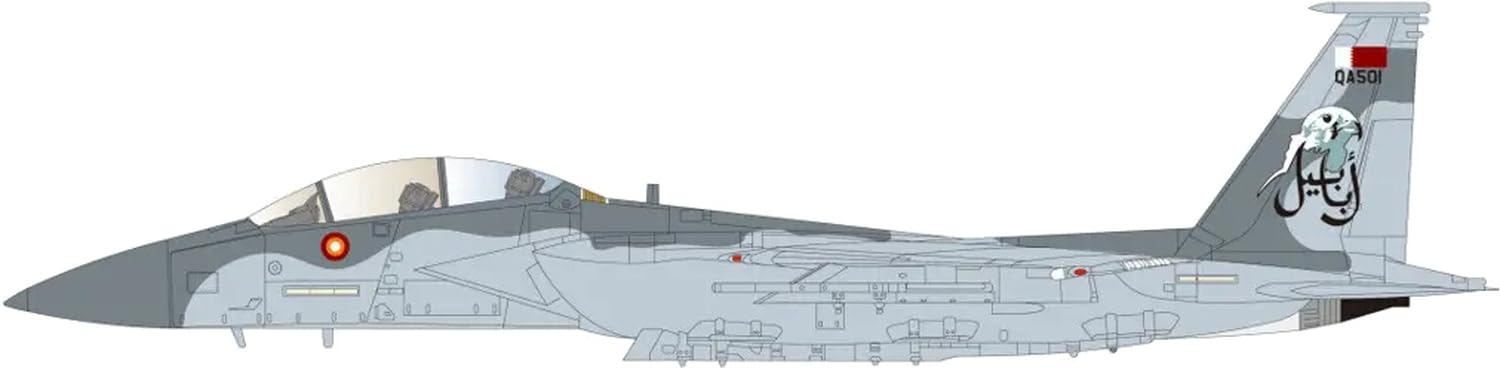 

Fabscale McDonnell Douglas Advanced Eagle Qatar Air Force Al Udeid Air Base 2025 Plastic Model Decals FABD72097 1/72 F-15QA (Aircraft)