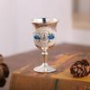 Wine Glasses Retro Goblet European Style Beverage Champagne Glasses Cocktail Cup Wedding Party Kitchen Bar Decoration