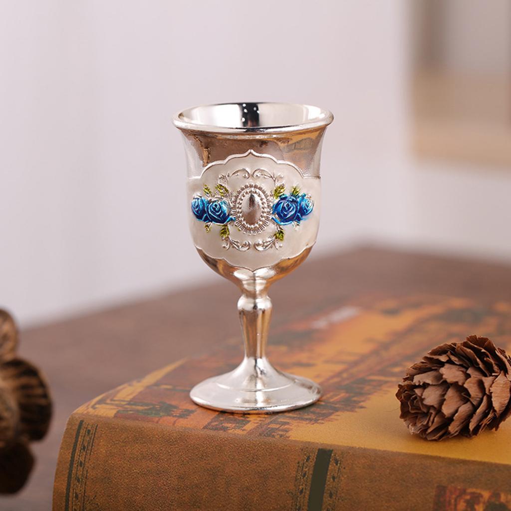 Wine Glasses Retro Goblet European Style Beverage Champagne Glasses Cocktail Cup Wedding Party Kitchen Bar Decoration